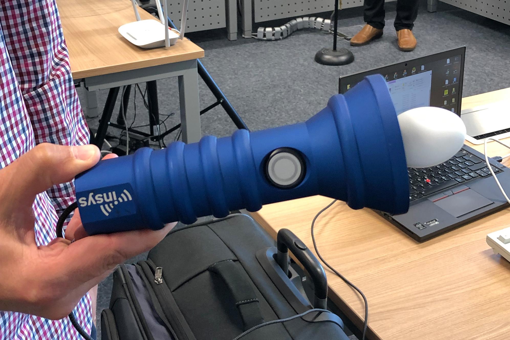 Der Prototyp im Labor.