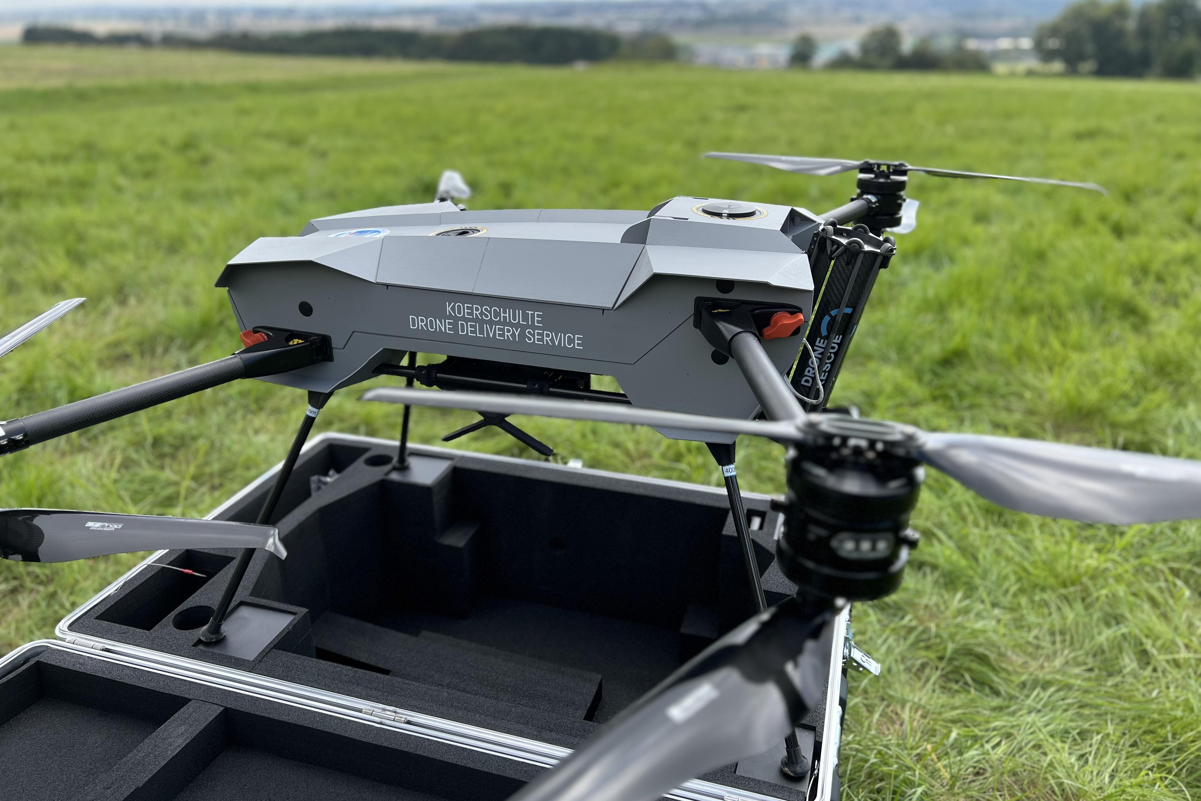 Drohne in Nahaufnahme