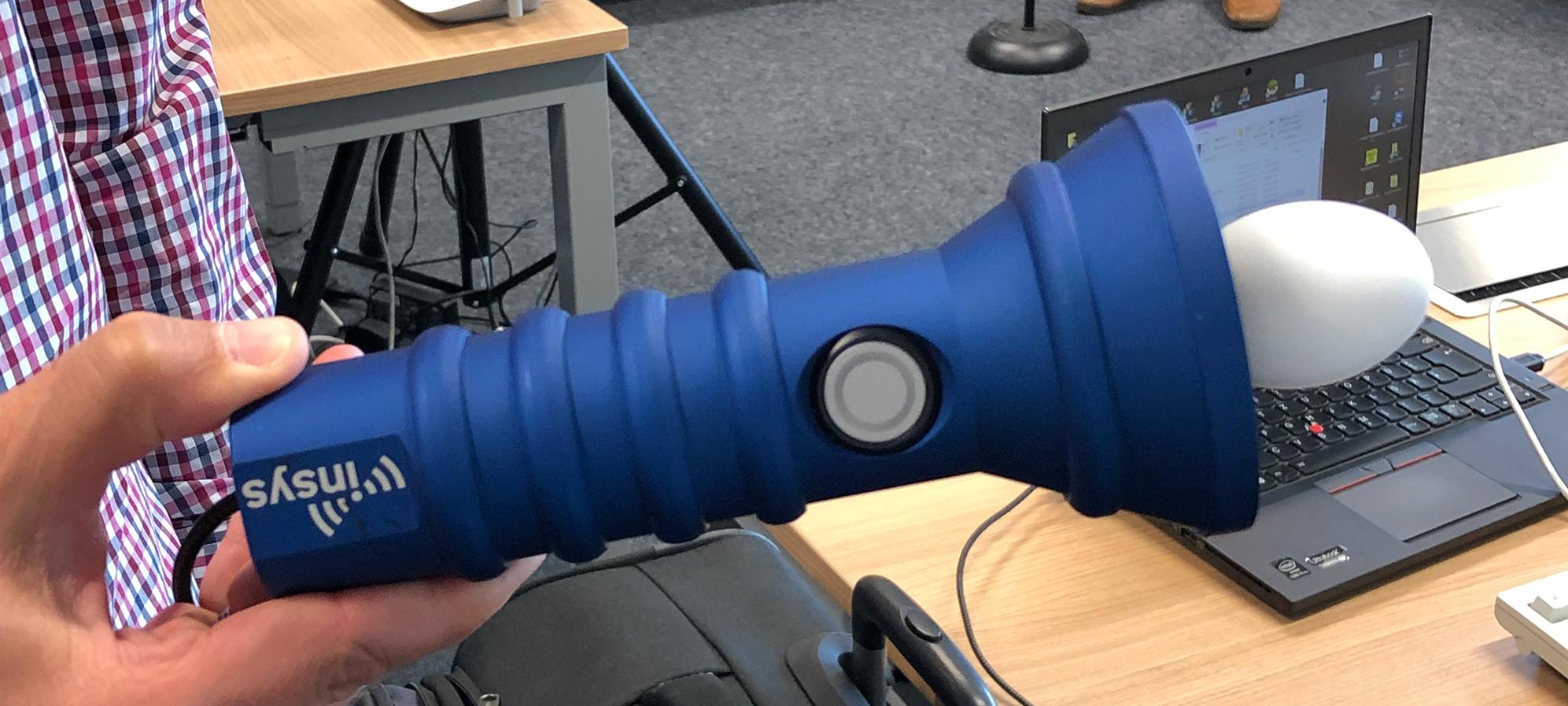 Der Prototyp im Labor.