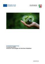 Titelbild Förderbekanntmachung Produktives NRW