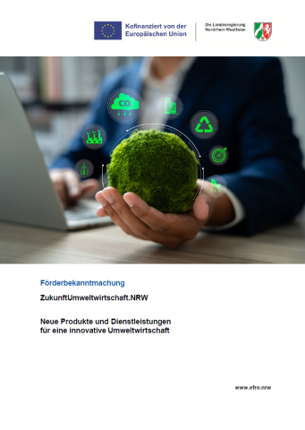 Titelbild Förderbekanntmachung Zukunft Umweltwirtschaft